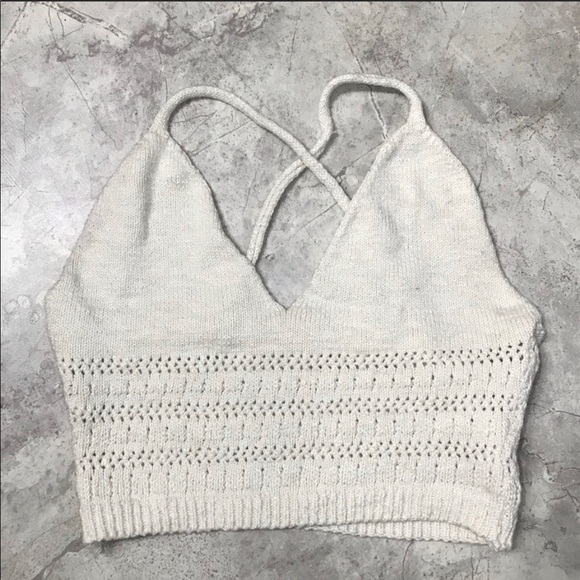 Urban Outfitters Crochet Crop Top - Picture 2 of 3